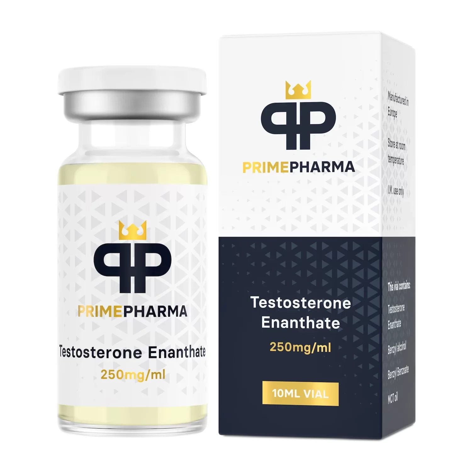 Testosterone-Enanthate-250mg-l-Prime-Pharma-10-ml Testosterone Enanthate 250mg/ml Prime Pharma 10 ml - Image 1