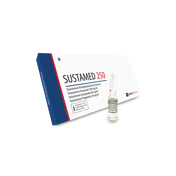 sustamed250_amp SUSTAMED 250 (Sustanon) Deus Medical - Image 1